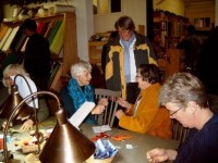 kleine workshop aan ...